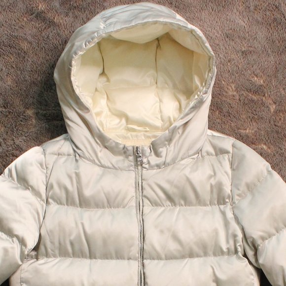 Prada Silver Puffer Jacket - Picture 3 of 11